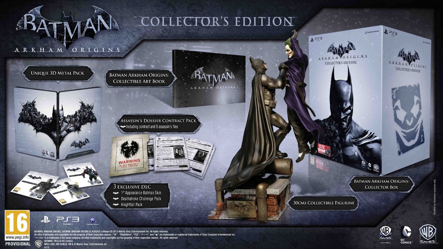 Amazon.com: Batman: Arkham Origins Collector's Edition (PS3